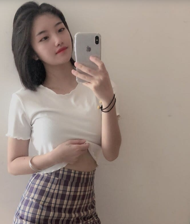 超正点的学生妹兼职！